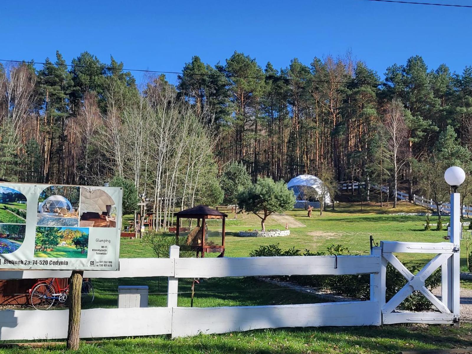 מלון Cedynia Glamping Pod Orlem מראה חיצוני תמונה
